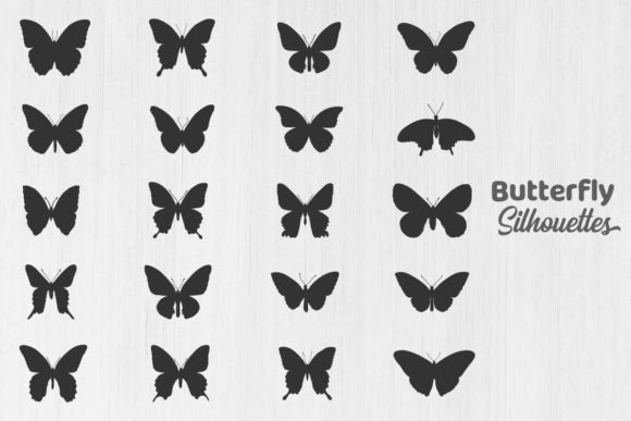 Download Butterfly Silhouettes, Butterflies SVG - Butterflies svg Collection