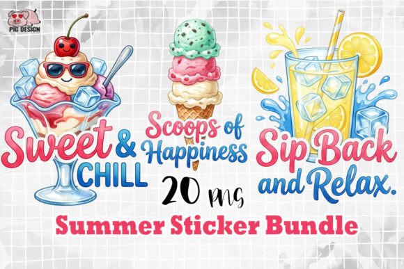 Download Summer Sticker Bundle PNG - Summer sticker bundle png Collection